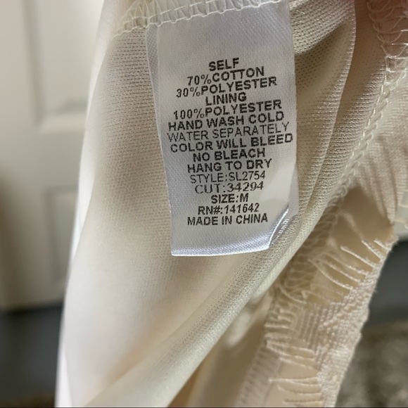 She + Sky Lace Mini Dress Layered Sz M Halter Neck Sleeveless Feminine Cowgirl - Picture 9 of 9